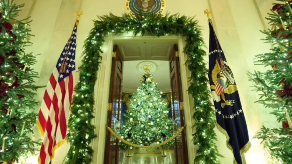 Melania Trump Unveils 2025 White House Christmas Decorations — Here’s What’s New This Year